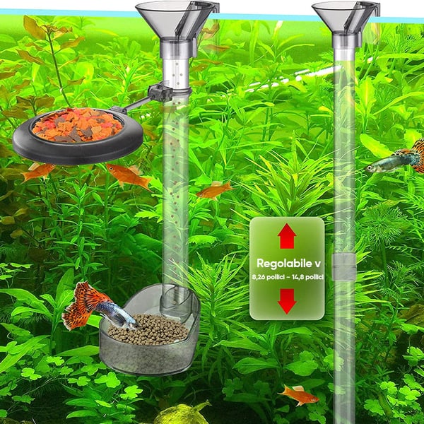 🐟Alimentatore galleggiante per acquario