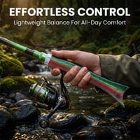 Fish-shaped telescopic rod