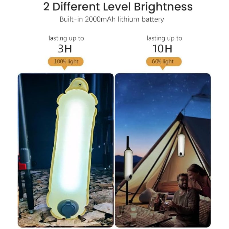 Sakerplus Inflatable Solar Camping Lantern