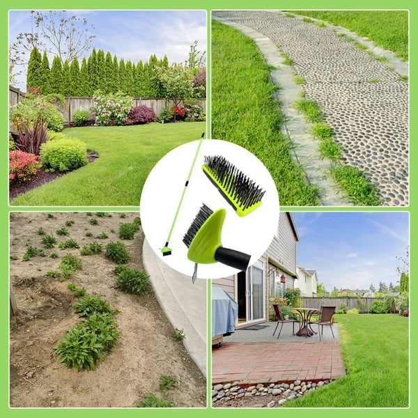 Sakerplus 3-in-1 Versatile Weed Brush Combo Set