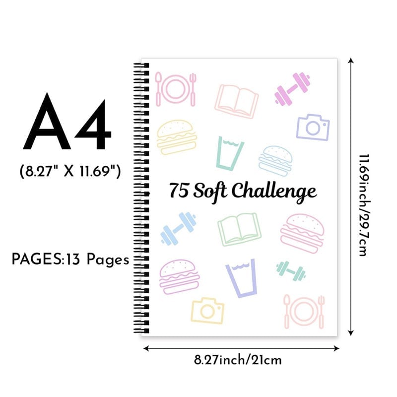 75 Challenges Planner Book