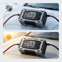 Intelligentes 12V 6A Batterieladegerät für Auto & Motorrad
