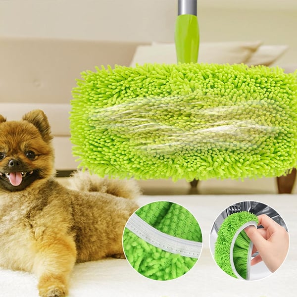 Chenille Mop Refill Pads for Home Use – Replacement Mop Heads for Floor Cleaning