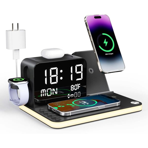 Saker® 7 in 1 Wireless Charging Station