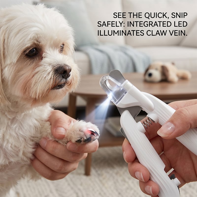 LED Light Pet Nail Clipper