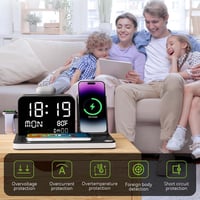 Sakerplus® 7 in 1 Wireless Charging Station