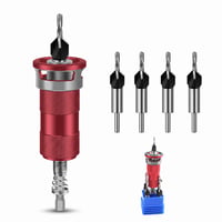 Sakerplus® Semi-Auto Depth Limit 4-Blade Countersink Drill
