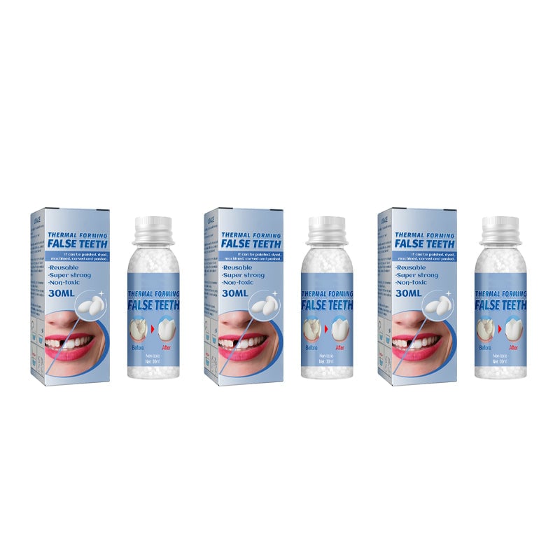 ✨ Moldable False Teeth for Temporary Tooth Fillings