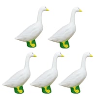Charming Porch Goose Statue