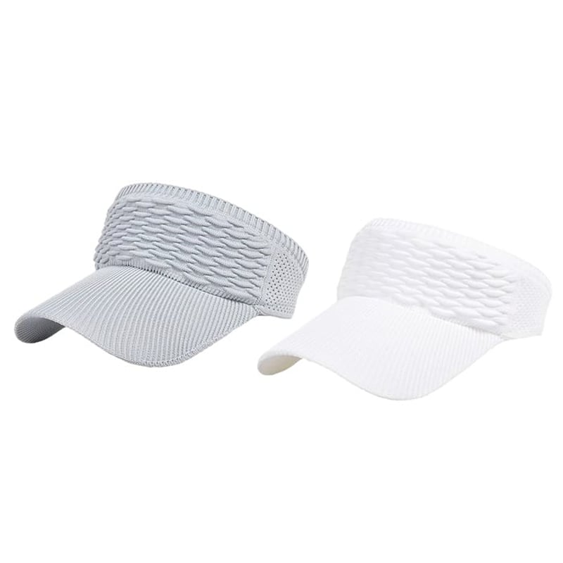 Women's High Ponytail Sun Visor Hat