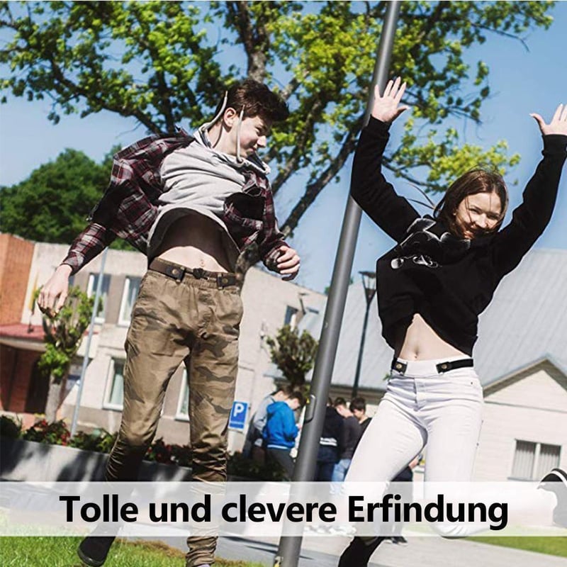 🎊Super Elastischer Schnallenfreier Gürtel für Damen und Herre🎊