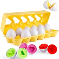 【Big Sale】Color & Shapes Matching Egg Set