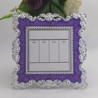 Flower Design Decorative Switch Cover