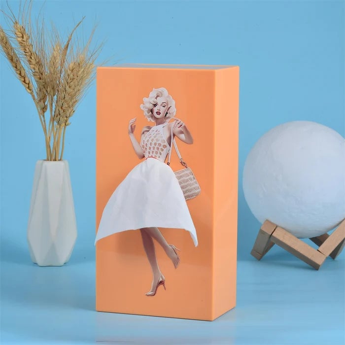 Nieuwe stijl Flying Skirt Tissue Box