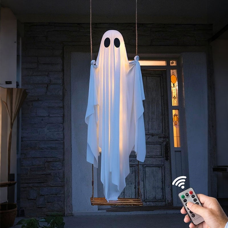 Halloween Dekoration Geister Anhänger Leuchtender Anhänger