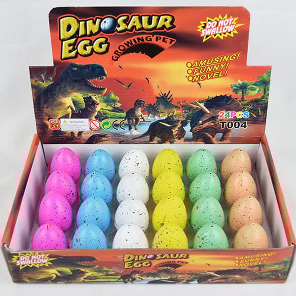 Magisk klekking Dyrking av dinosaur egg