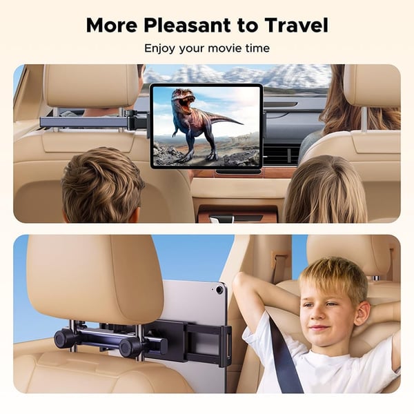Car Headrest Tablet Holder