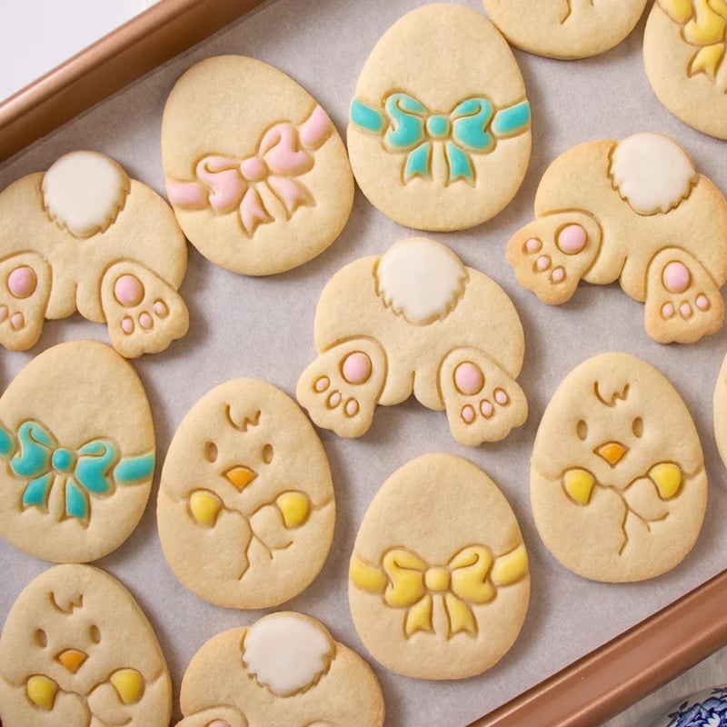 Forme di biscotti pasquali
