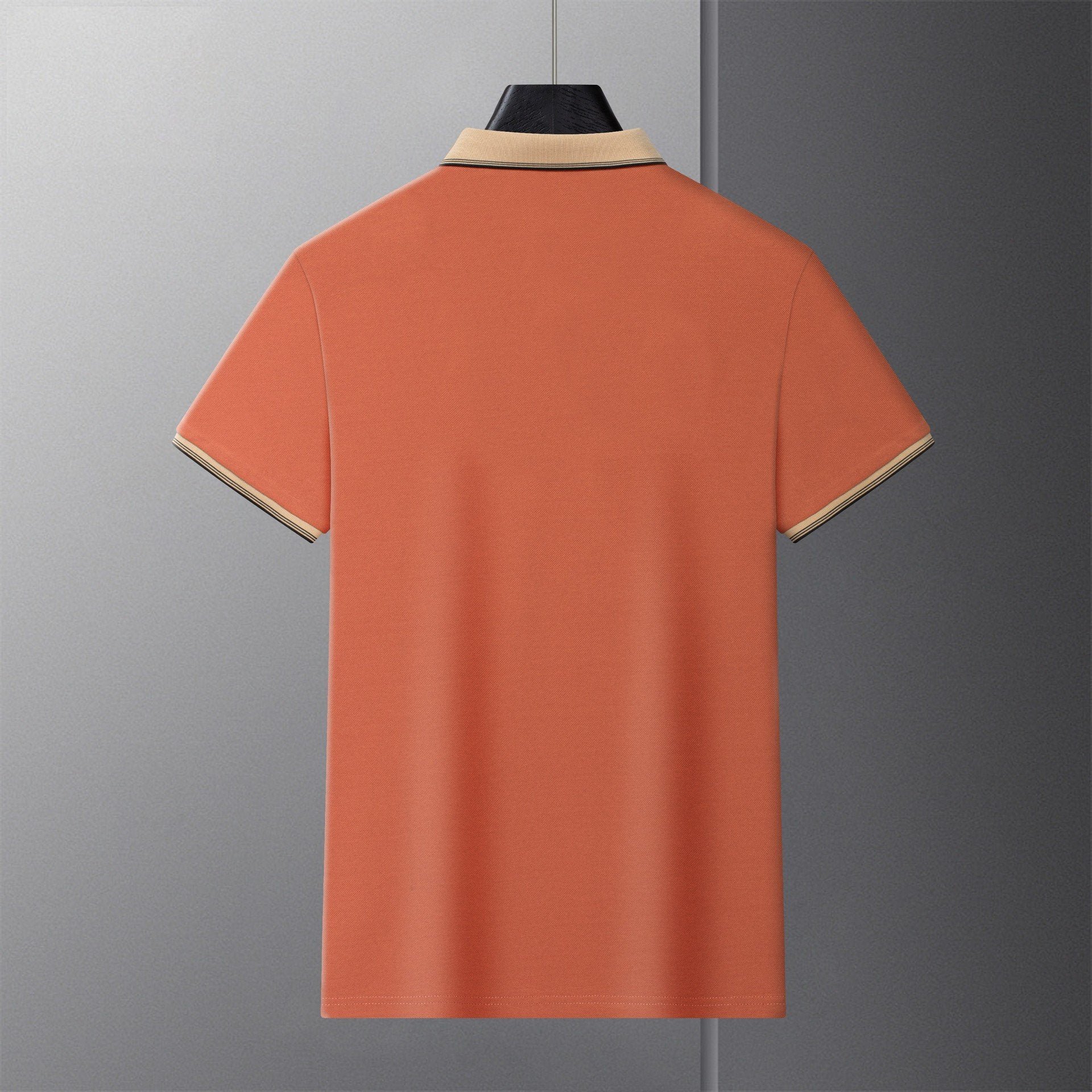 Men's breathable business polo shirt