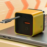 Fast Charger with Retractable Cable