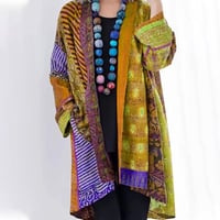 Katoenen trui kruljack met lange mouwen