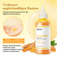 Kojisäure-Kurkuma-Toner für Gesicht und Körper