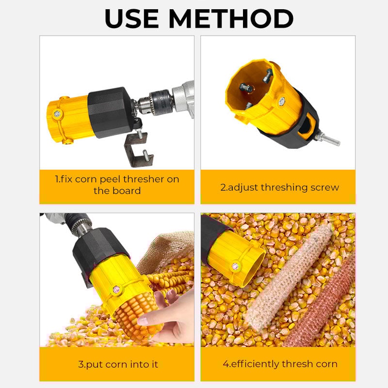 Corn Threshing Electric Drill Stand