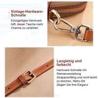 Mini-Crossbody-Tasche aus weichem Leder
