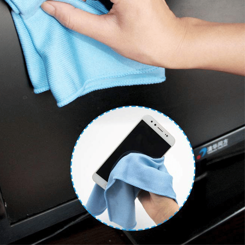 Glass cleaning cloth