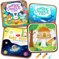 Reusable Magic Water Doodle Books for Kids