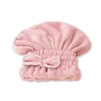 Super Absorbent Hair Towel Wrap(Pink + Blue + Off white) 3PCS