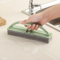 Faltbare Reinigungsbürste für Glas und Fliesen