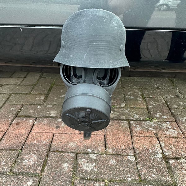 Steel cover cap for trailer hitch