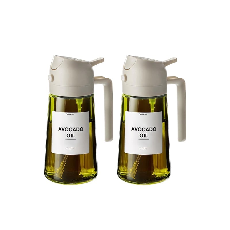 🥄2-in-1-Glas-Ölsprüher &amp; Spender
