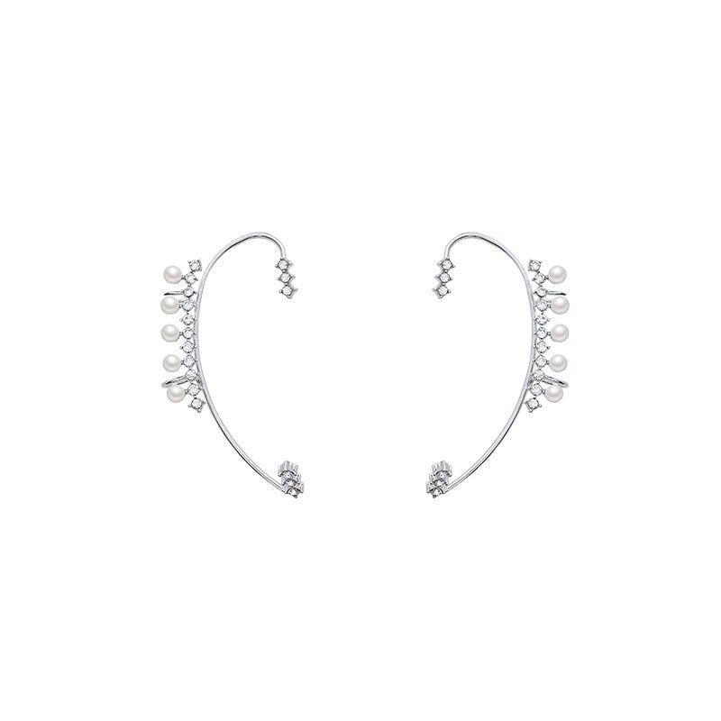 Ohrknochen Clip auf Manschette Ohrring