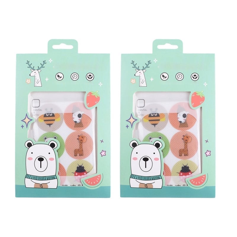 Plant Oil Mosquito Repellent Stickers for Kids & Baby
