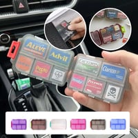 Travel Pill Organizer Box -v2