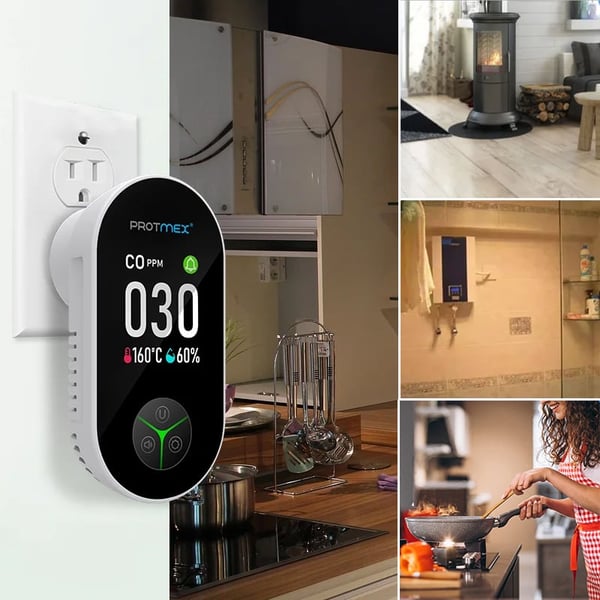 CO Temperature and Humidity Monitoring Alarm