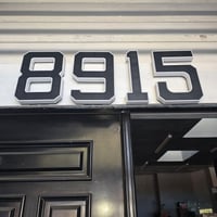 Solar-Powered Outdoor House Number Light
