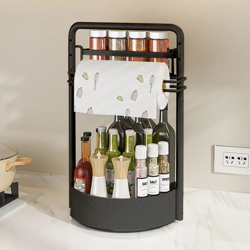 Sakerplus® Rotating Spice Rack Organizer Countertop