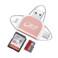 Multi-Port 4 in1 Universal SD TF Card Reader