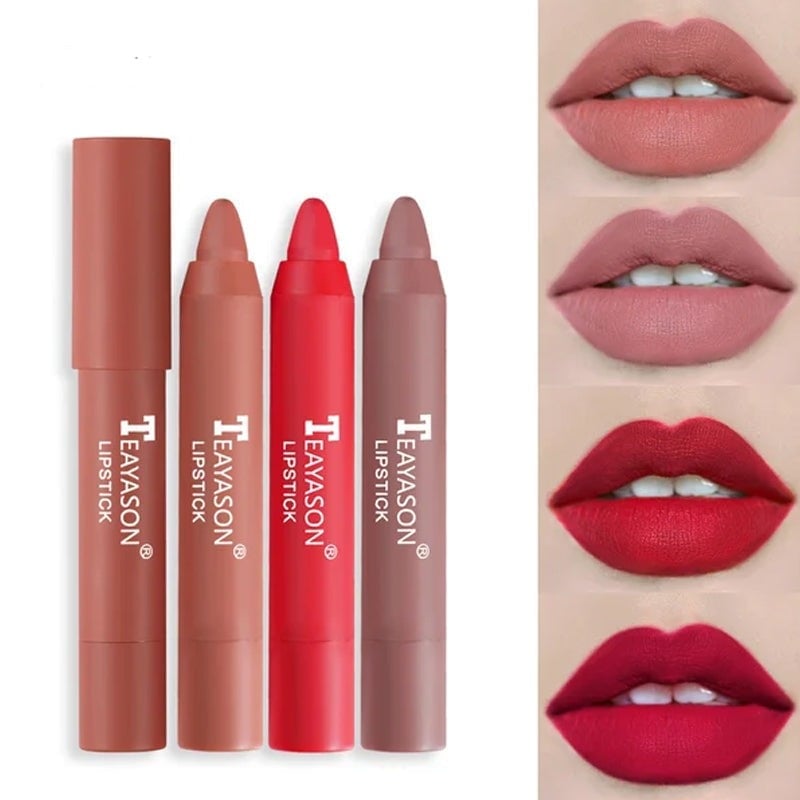 Rossetto opaco a 12 colori