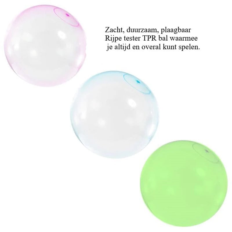 opblaasbare scheurbestendige bubbelbal