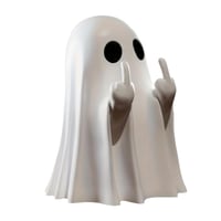 Cute Ghost Statue