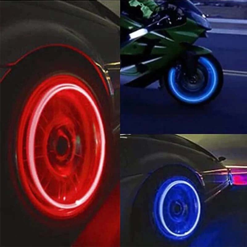 LED-lock för däckventiler