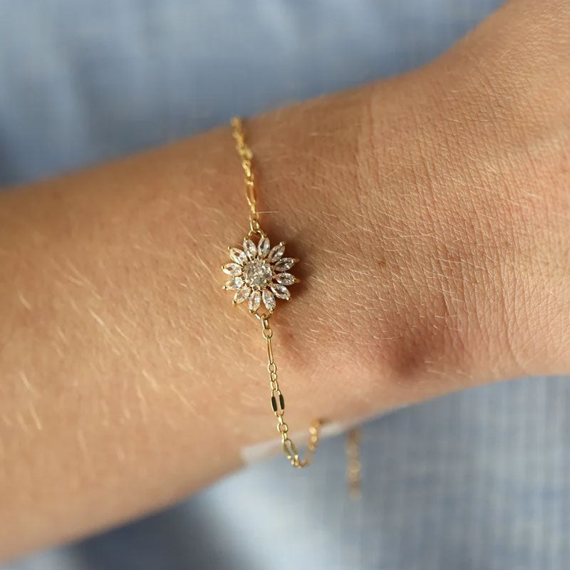 Sunflower Mood Bracelet