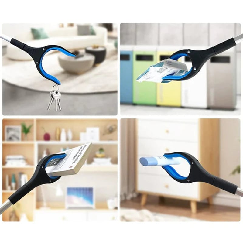 🦯Zusammenklappbarer Greifer mit 360° drehbarem Clip