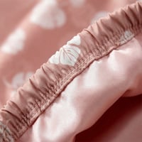 Satin Lined Waterproof Double Layer Shower Cap