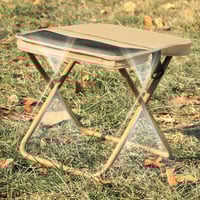 Tragbarer Hockerstuhl zum Bergsteigen und Wandern