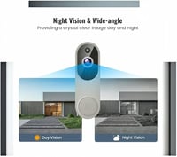 Sakerplus Doorbell Camera Wireless